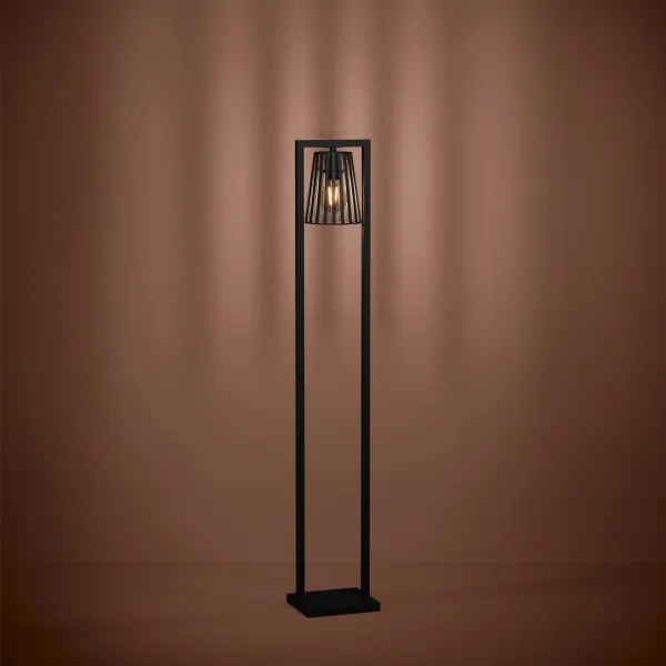 Eglo 390006 - Stojacia lampa BOGOTA 1xE27/40W/230V čierna