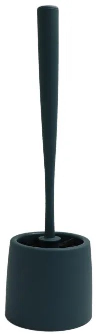 BISK Erga Ida, toaletná WC kefa z plastu na postavenie, tmavá zelená/pine green, ERG-08452