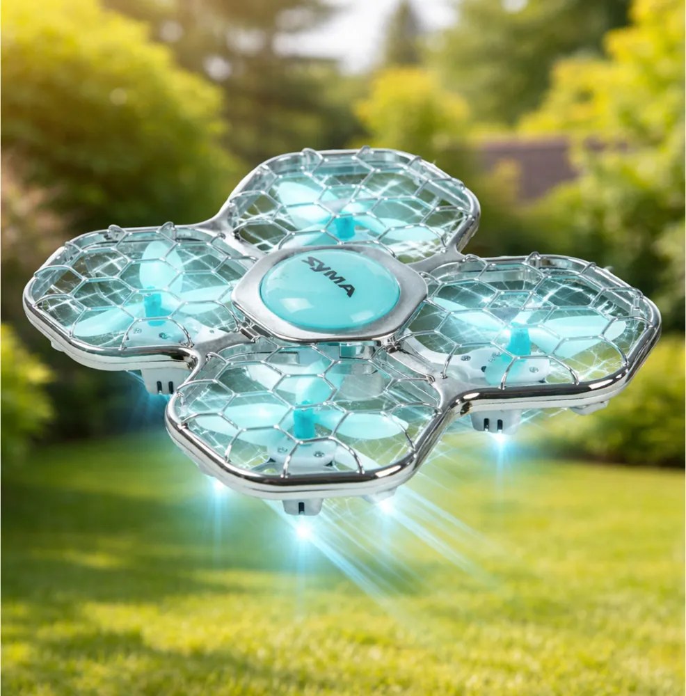 LEAN Toys Syma X26 PRO RC diaľkovo ovládaný dron Akrobacia LED svetlá WIFI