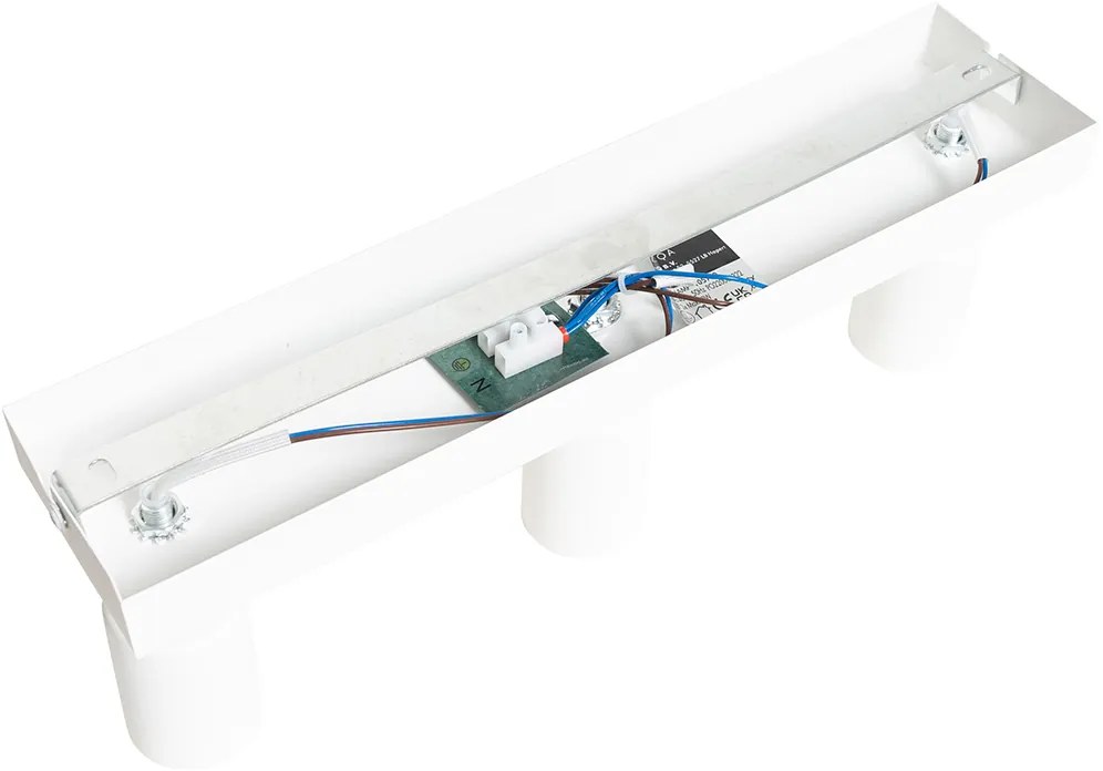 Moderné bodové svetlo biele obdĺžnikové 3-svetlo - Facil