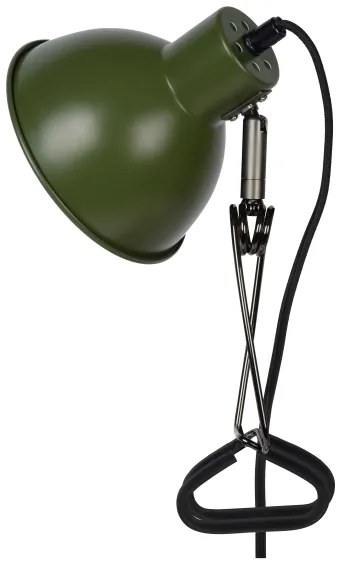 Lucide 45987/01/33 - Lampa s klipom MOYS 1xE27/40W/230V zelená