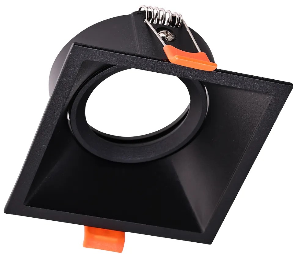 Podhľadové svietidlo Square3, 1x čierne kovové tienidlo, (možnosť polohovania), b