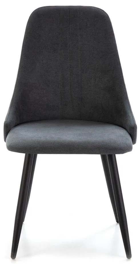 Tmavosivé jedálenské stoličky v súprave 4 ks Mani – Marckeric