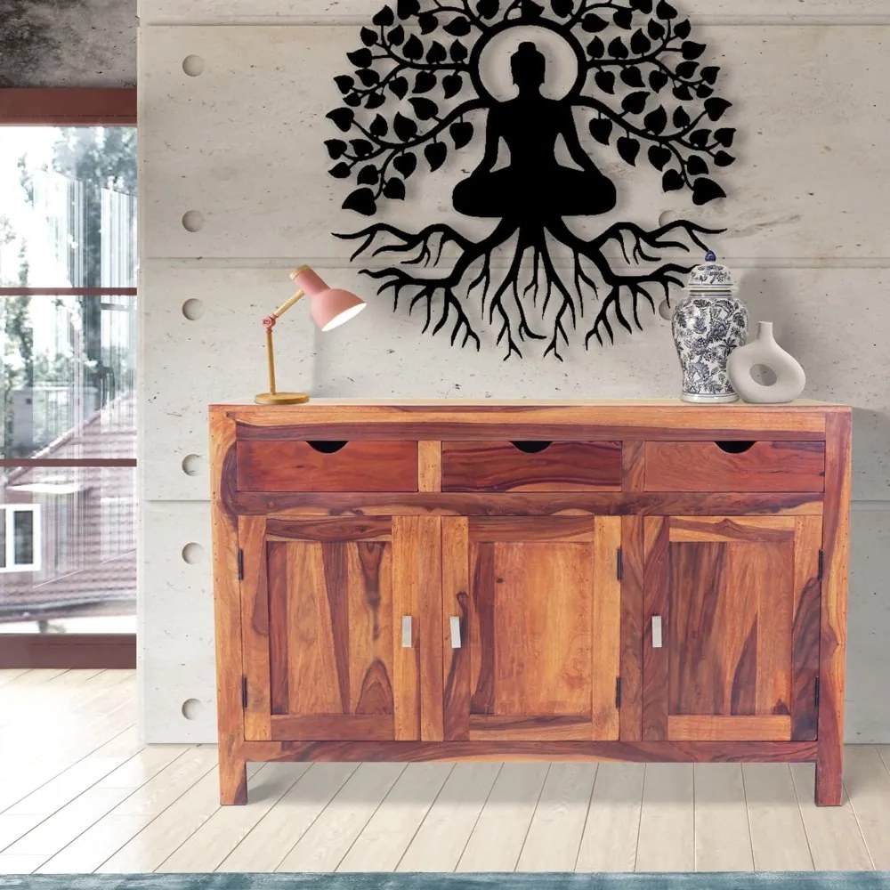 furniture-nabytek.cz - Luxusná komoda z dreva palisander 140x90x45