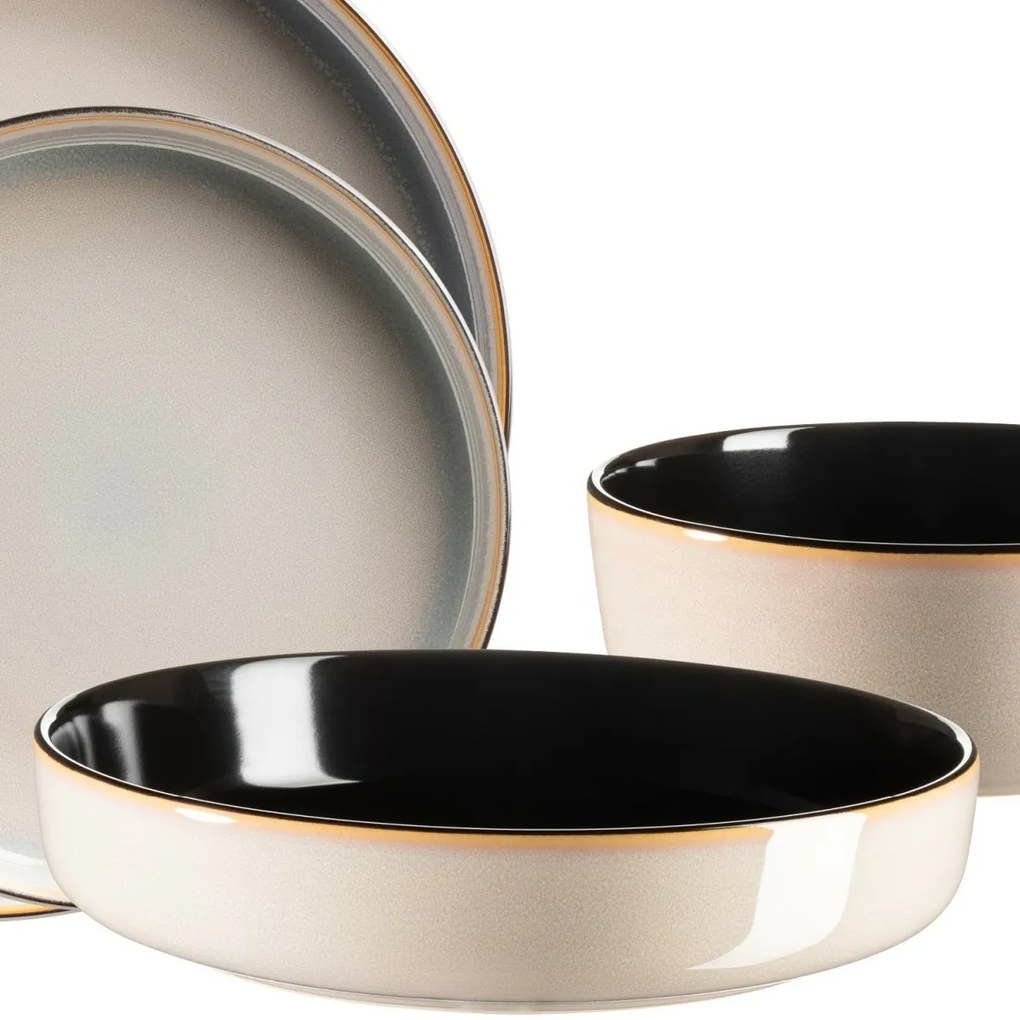 Mäser 10-dielna jedálenská súprava ALENIA, béžová