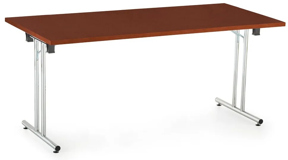 Skladací stôl Impress 160 x 80 cm, tmavý orech