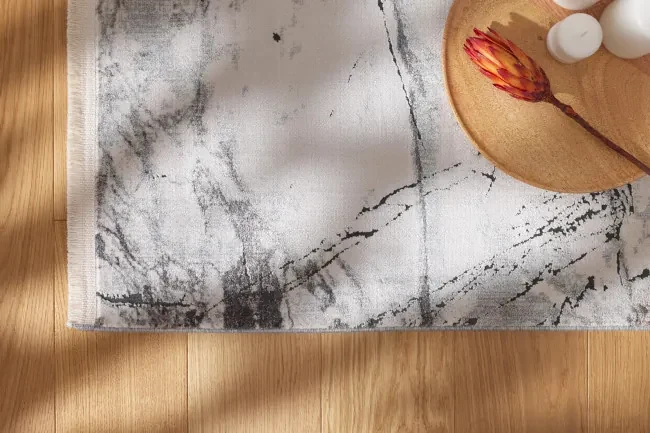 Koberec Arte Split Patran krémový / sivý