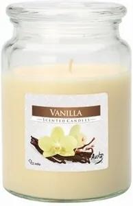 Vonná sviečka v skle Vanilka, 500 g