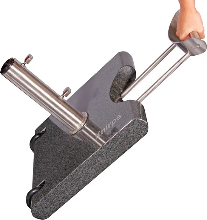 KNIRPS pojazdný podstavec 40 kg - pojazdný žulový stojan pre záhradný slnečník