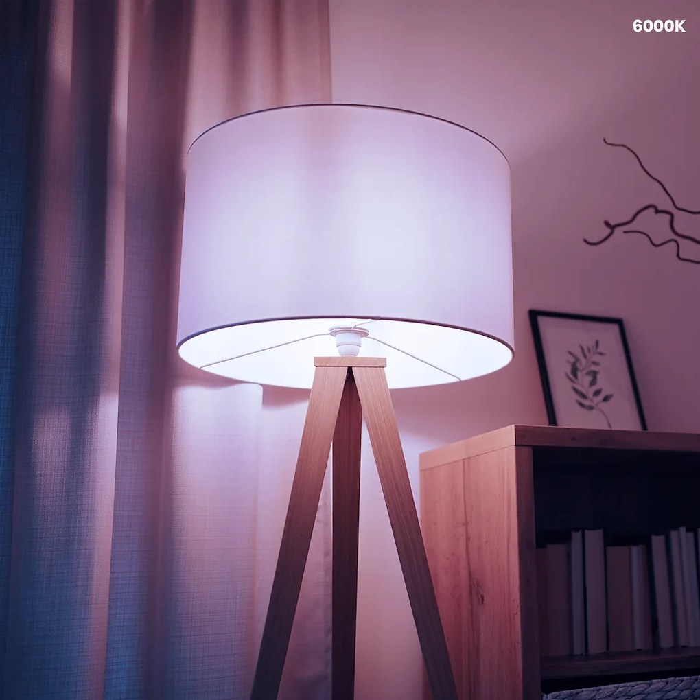 LED žiarovka E14 studená 5500k 5w 400 lm