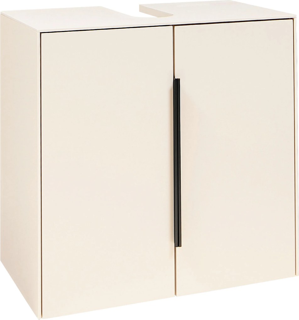 XXXLutz SKRINKA POD UMÝVADLO, kašmírová, kašmírová, 60/60/33 cm home24 - Online Only kúpeľne - 001279041811