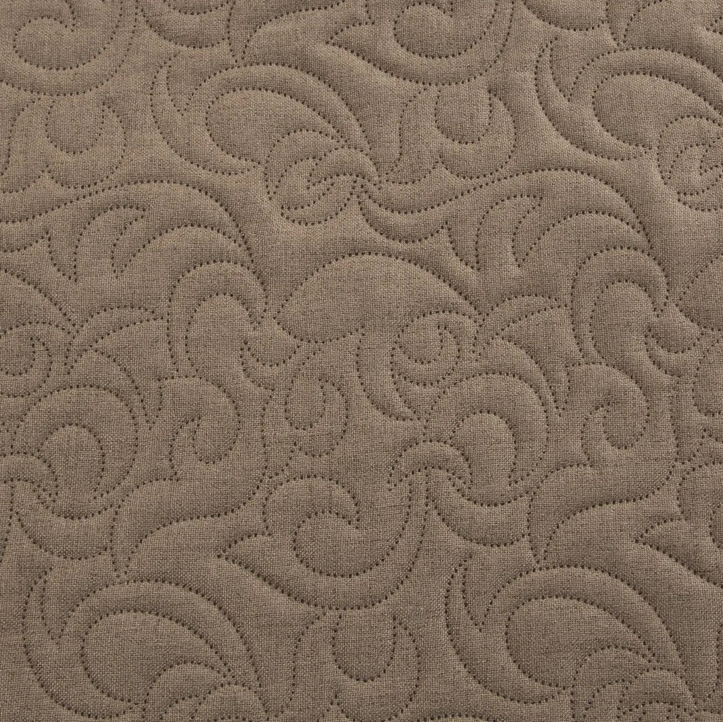 PREHOZ NA POSTEĽ LEN4 170X210 CM HNEDÝ