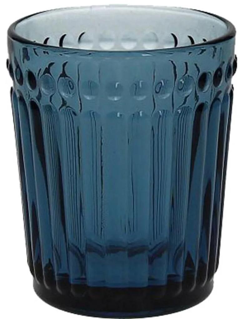 Súprava 3 pohárov „Glass Dorico Blue", obj. 300 ml