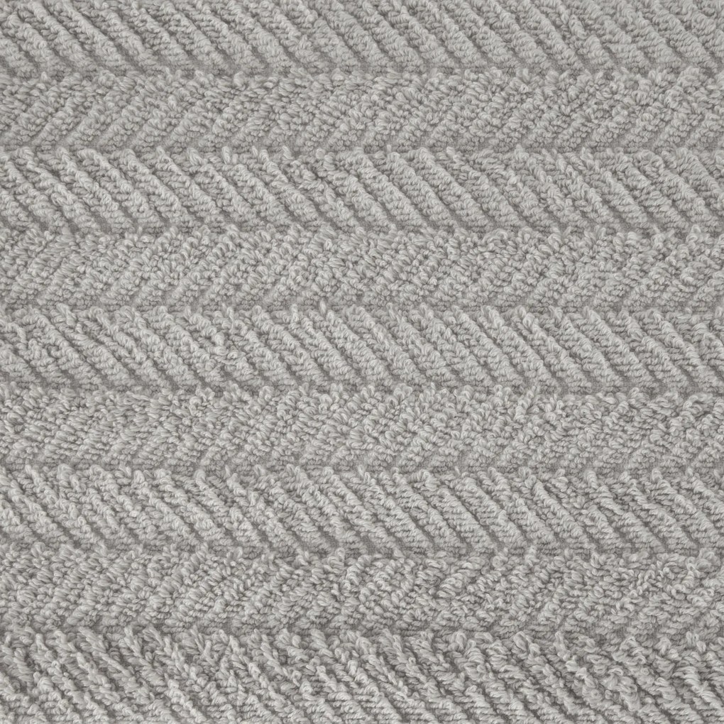 BAVLNENÝ UTERÁK ETNO SADA 6KS 30X50 CM STRIEBORNÁ