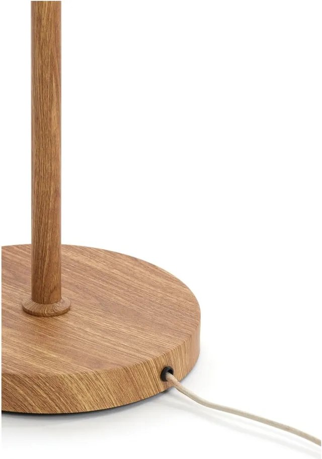 Stojacia lampa v prírodnej farbe s textilným tienidlom (výška 159 cm) Dania – Light &amp; Living