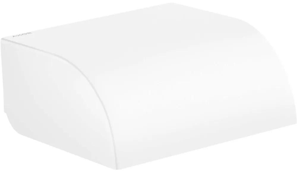 AXOR Universal Circular držiak toaletného papiera s krytom, matná biela, 42858700