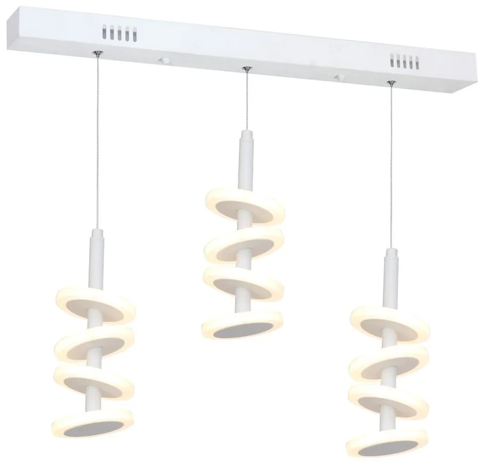 Závesné LED svietidlo Pablo, 3x LED 48w, 4000k, w