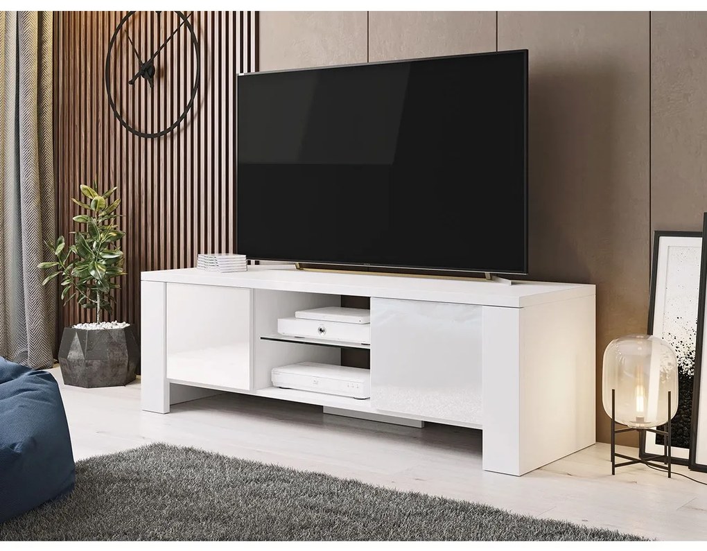 TV stolík Zoe, Farby: biela