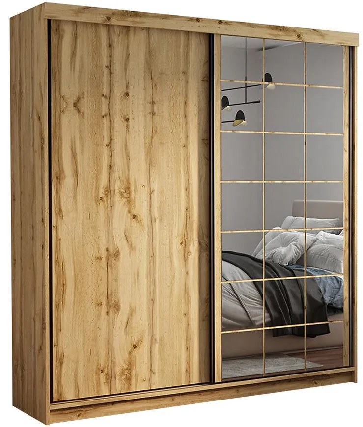 Skriňa Collin 200 votan/votan+čierna