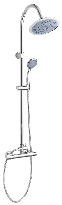 Invena GRACJA AU-15-D01-C Sprchový set s termostatickou batériou, chróm - Invena