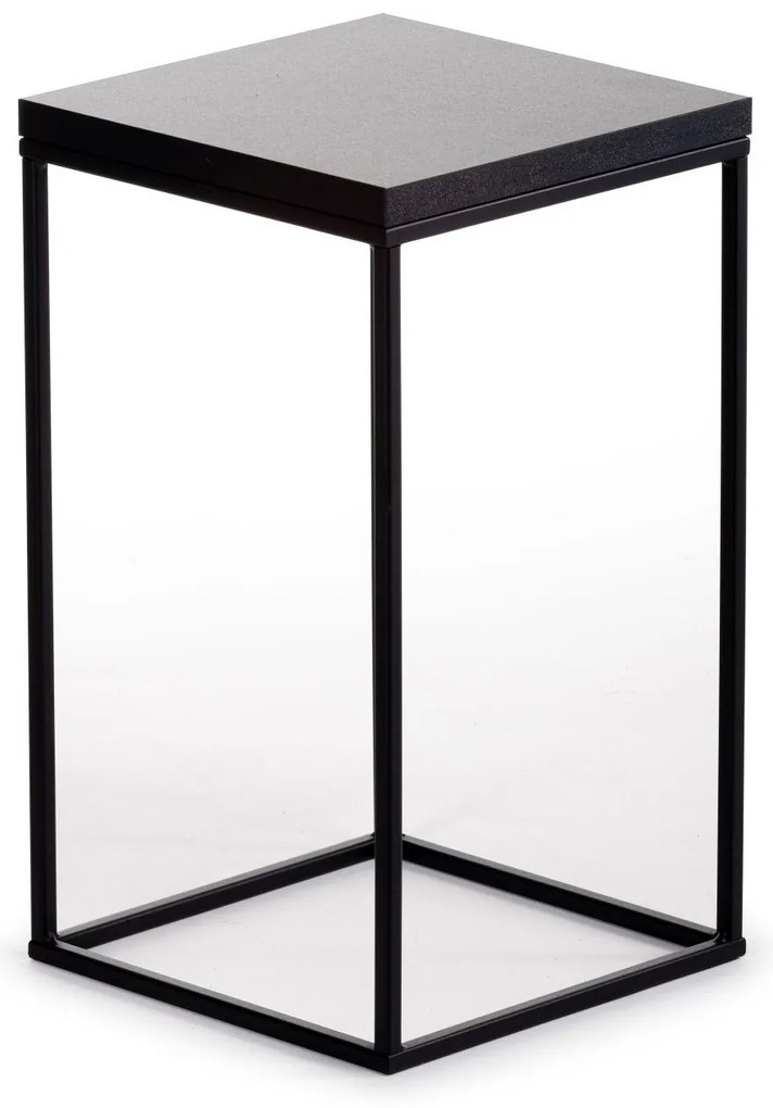 STOJAN NA KVETINÁČ BASICLOFT 40X24X24 CM ČIERNA