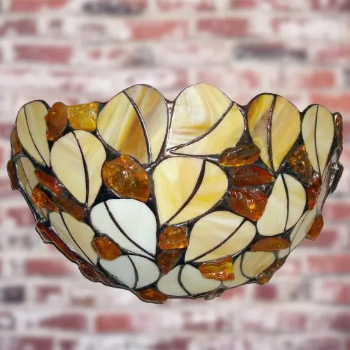 Nástenná jantár Tiffany 30*19 AMBER