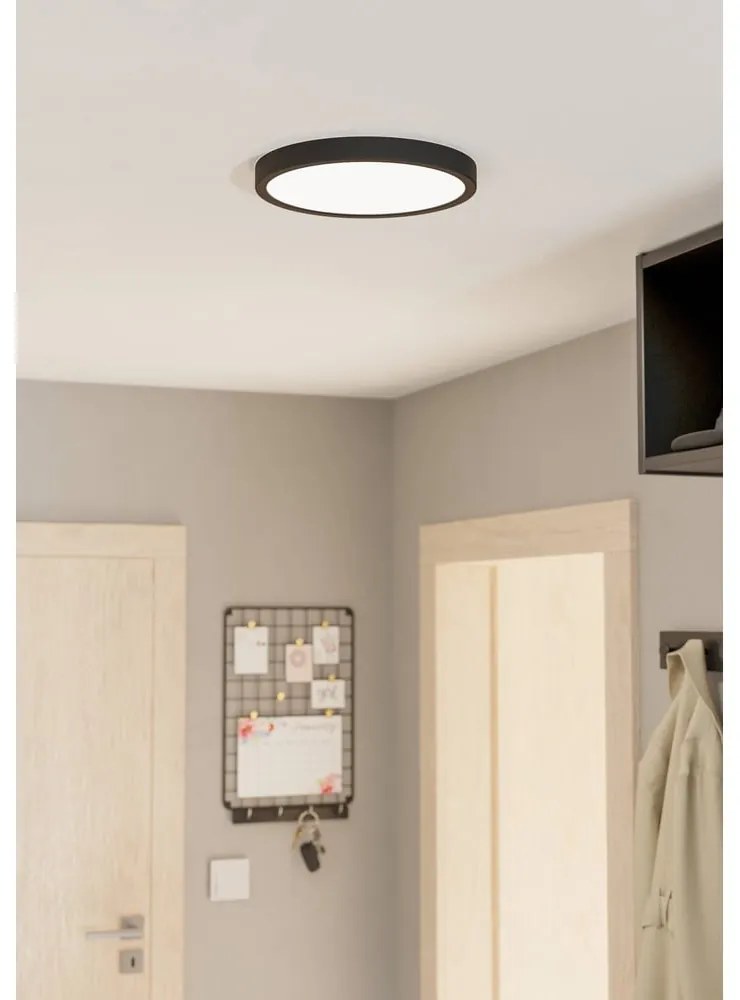 Čierne LED stropné svietidlo FUEVA 5 – EGLO