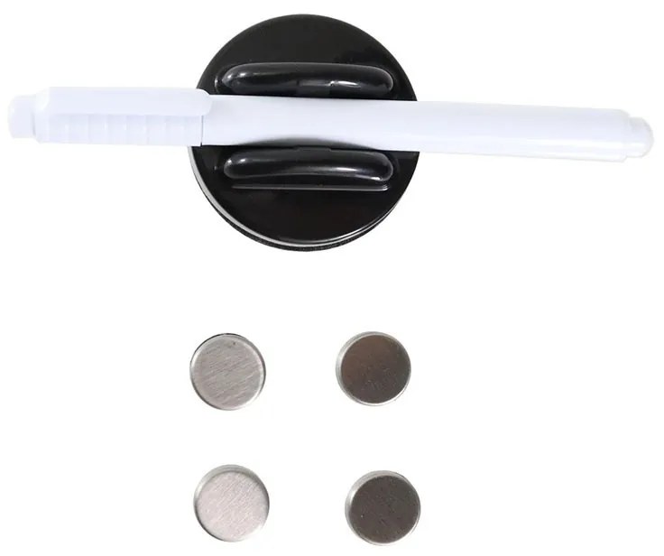 Skrinka na kľúče KEY GLASS, na 8 kľúčov, čierna