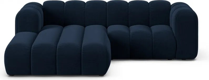 Tmavomodrá rohová pohovka (ľavý roh) Lupine – Micadoni Home