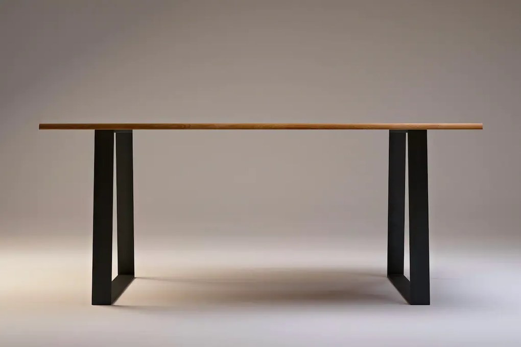 Jedálenský stôl SILENCE - 160x80cm,Tmavý dub