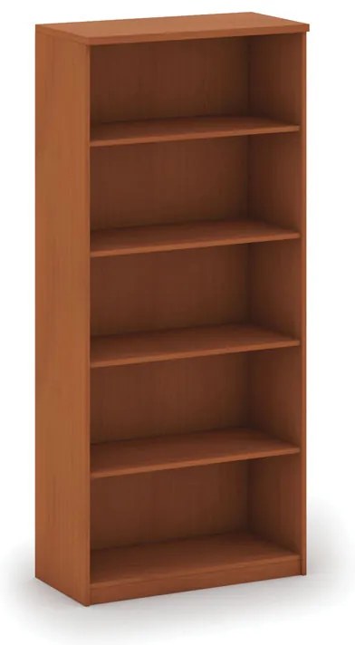 Kancelársky regál MIRELLI, 800 x 400 x 1800 mm, čerešňa