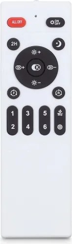 Brilagi - LED stmievateľné svietidlo s ventilátorom LED/38W/230V 50 cm zlatá/dub + diaľkové ovládanie