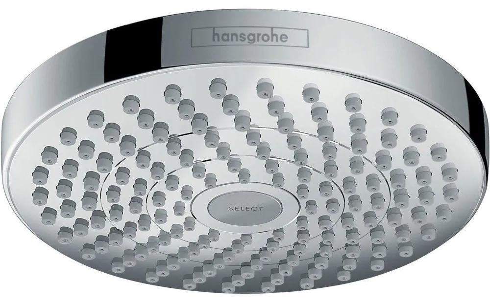 HANSGROHE Croma Select S horná sprcha 2jet EcoSmart, priemer 187 mm, chróm, 26523000