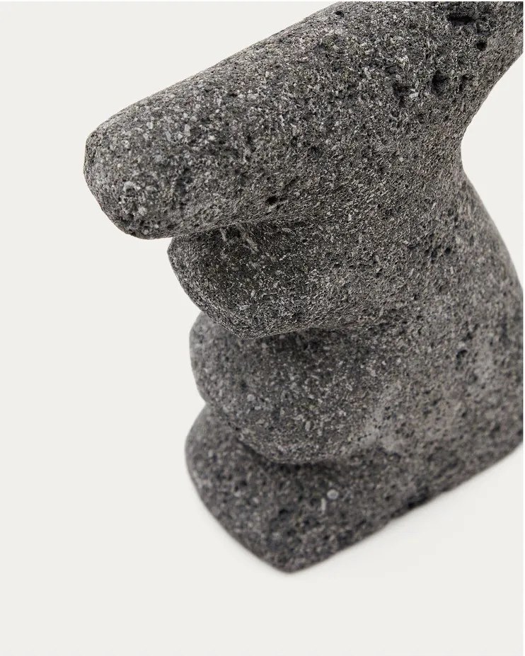 Kamenné sošky v súprave 2 ks (výška 23 cm) Arif – Kave Home