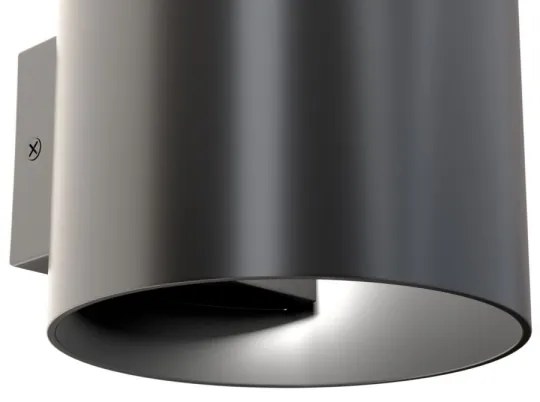 Maytoni C066WL-01B - Nástenné svietidlo ROND 1xG9/50W/230V čierna