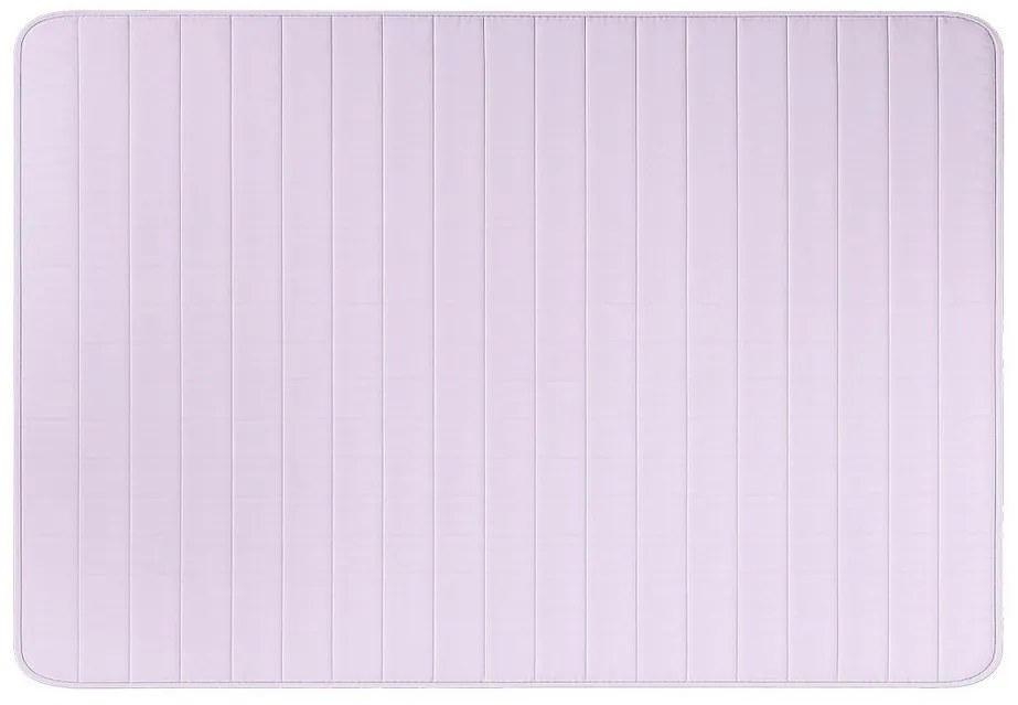 Letný paplón prešívaný 140x200 cm s obliečkou na vankúš SUMMER 45x75 cm, fialový