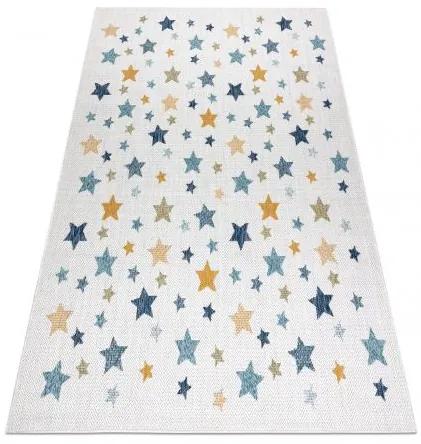 Šnúrkový koberec SIZAL COOPER Hviezdy 22260 Veľkosť: 200x290cm