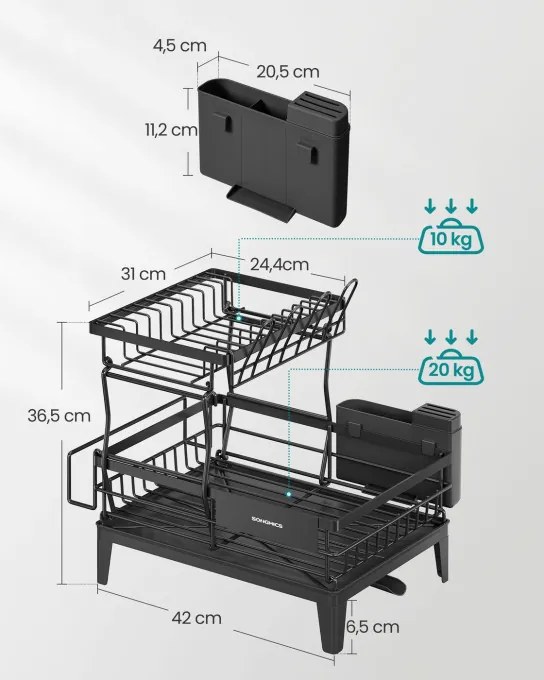 Odkvapkávač na riad KCS551BH01