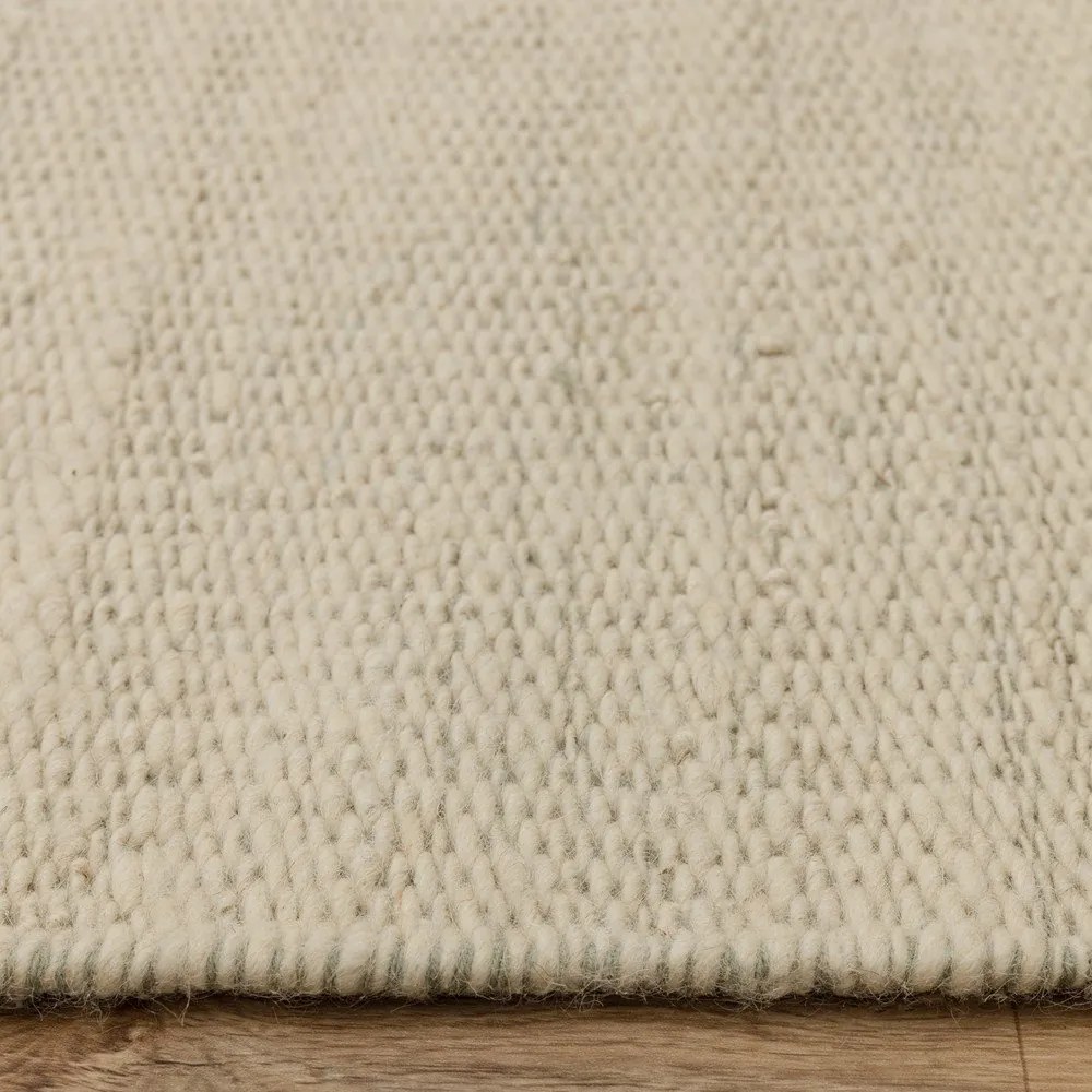 Krémový/šalviovozelený ručne tkaný vlnený koberec 120x170 cm Lima Sage – Asiatic Carpets