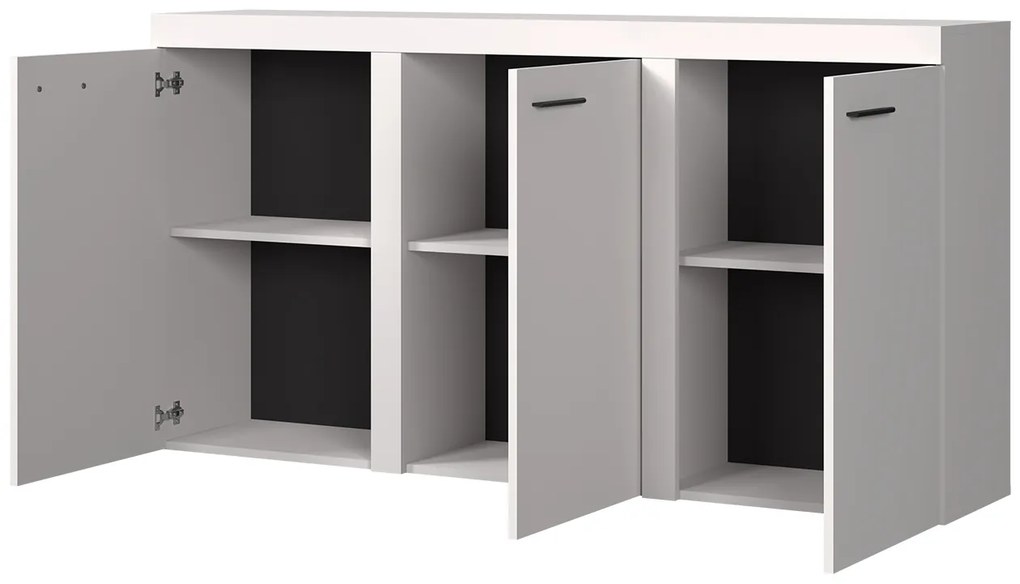 Komoda Rodos 3F 2, Farby: biela