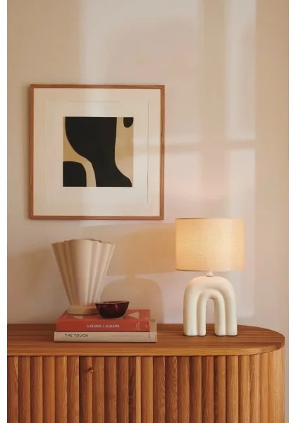 Nordlux - Stolová lampa HAZE 1xE27/40W/230V béžová