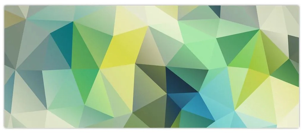 Obraz geometrické abstrakcie (120x50 cm)