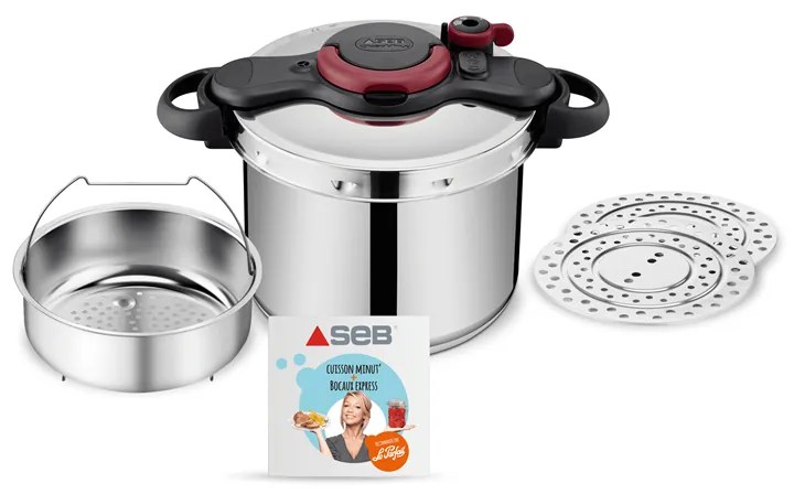 Tlakový hrniec Tefal Clipso Minut Easy P4624967 9 l (rozbalené)