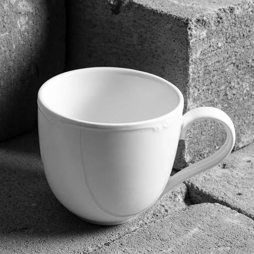 AMBITION Porcelánová šálka s tlačeným vzorom Salsa 400 ml