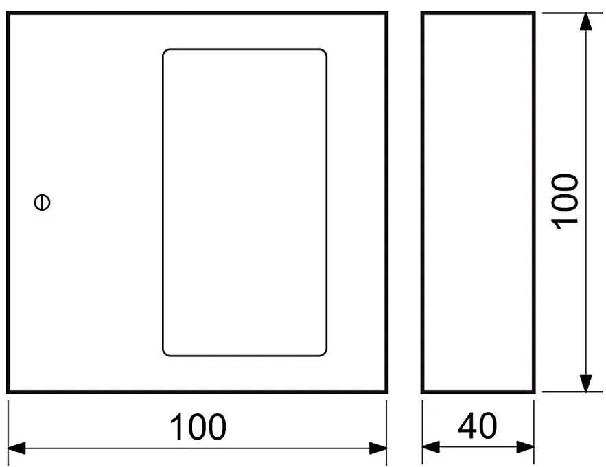 Požiarna skrinka RICHTER TS1010G (ČERVENÁ)