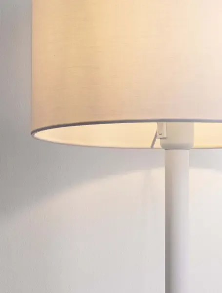 LED biela stolná lampa Sibnia