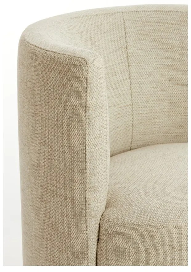 Béžové kreslo Kamova – Light & Living