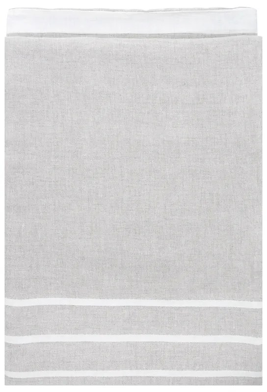 Ľanový uterák Usva, ľan-biely, Rozmery  48x70 cm