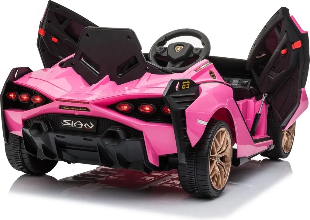 Ramiz Lamborghini SIAN Ružové vozidlo