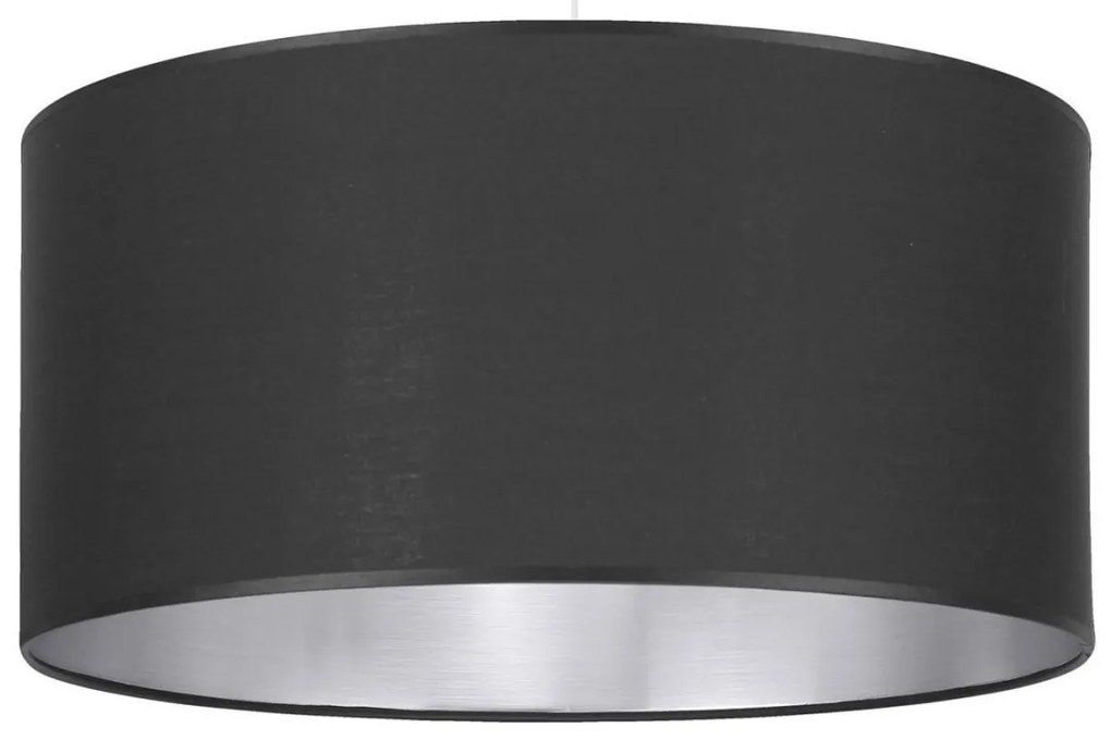 Závesné svietidlo Shade, 1x textilné tienidlo (výber z 2 farieb), (výber z 3 farieb konštrukcie), (fi 40cm), ch